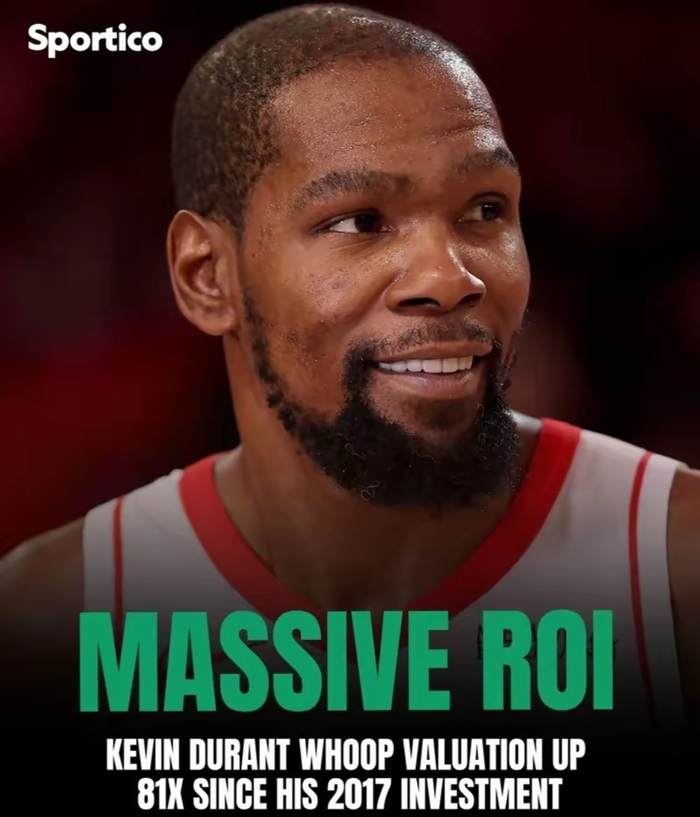 米乐-杜兰特化身股神，九年前投资公司身价暴涨81倍，打球快成副业了|凯文·杜兰特|休斯敦火箭队|金州勇士队|C罗|nba_新浪体育_新浪新闻